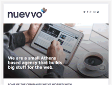 Tablet Screenshot of nuevvo.com